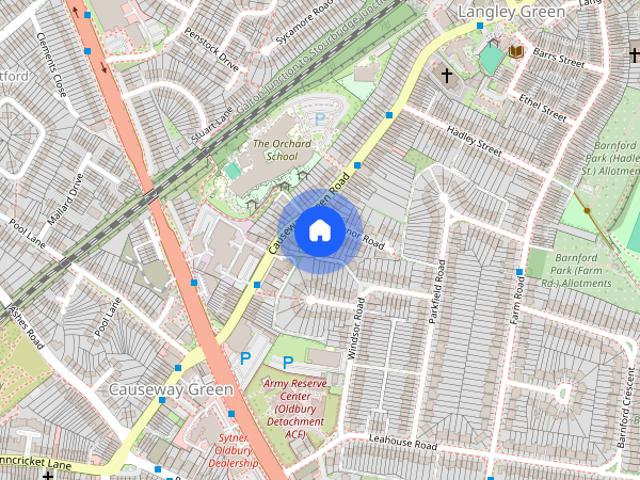 St. James Gardens, Oldbury