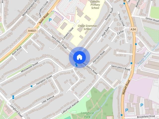 St Johns Road, Cannock