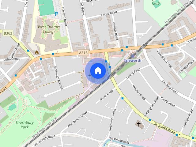 St. Johns Road, Isleworth, Middlesex, TW7