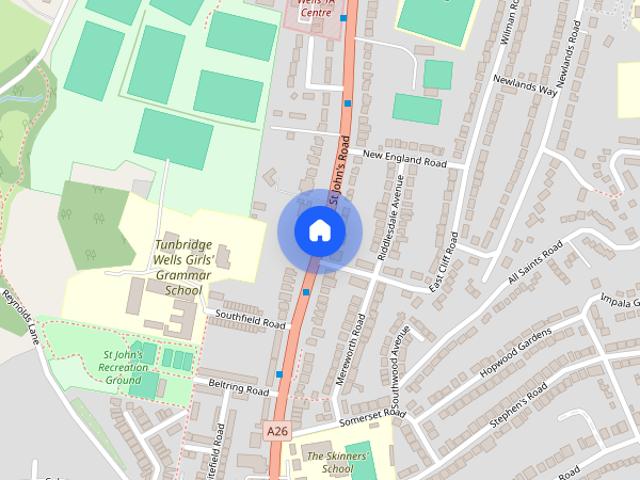 St Johns Road, Tunbridge Wells