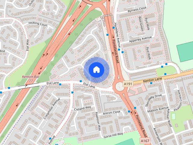 St Keverne Square, Blakelaw, NEWCASTLE UPON TYNE, NE5 3YH