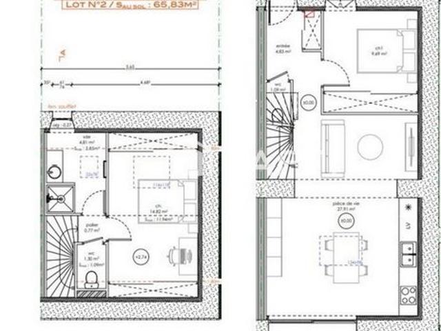 ST LUCE SUR LOIRE Maison T3 entièrement rénové