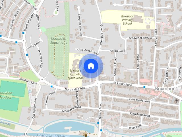 St. Marys Place, Boxmoor, Hemel Hempstead, Hertfordshire, HP1