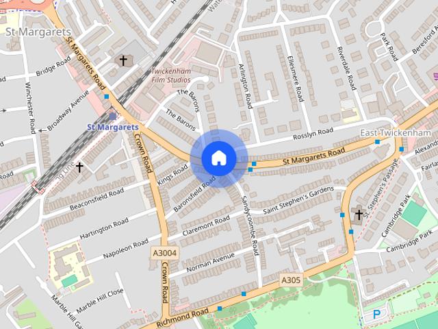 St Margarets Road, Twickenham, TW1