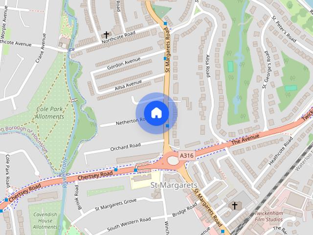 St. Margarets Road, St. Margarets, TW1
