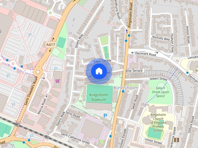 St. Mark Street, Gloucester, Gloucestershire, GL1