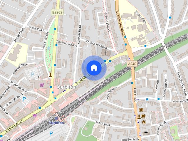 St Marks Hill, Kingston, Surbiton, KT6