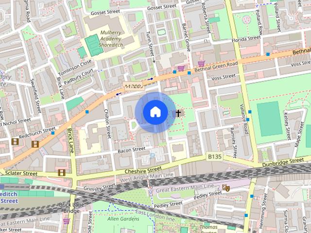 St Matthews Row, Shoreditch, London, E2