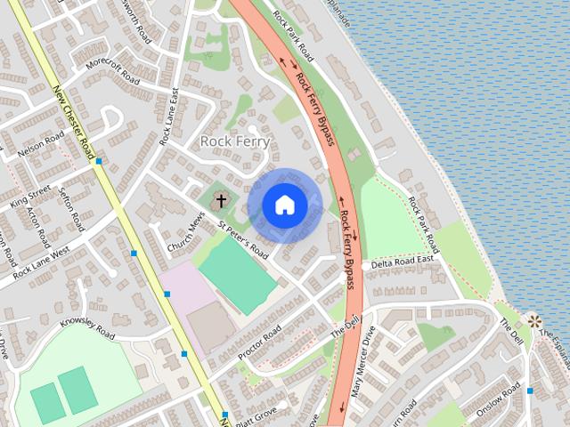 St Peters Mews, Rock Ferry, Wirral, CH42