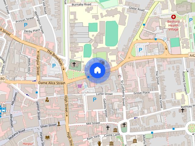 St. Peters Street, Bedford, Bedfordshire, MK40