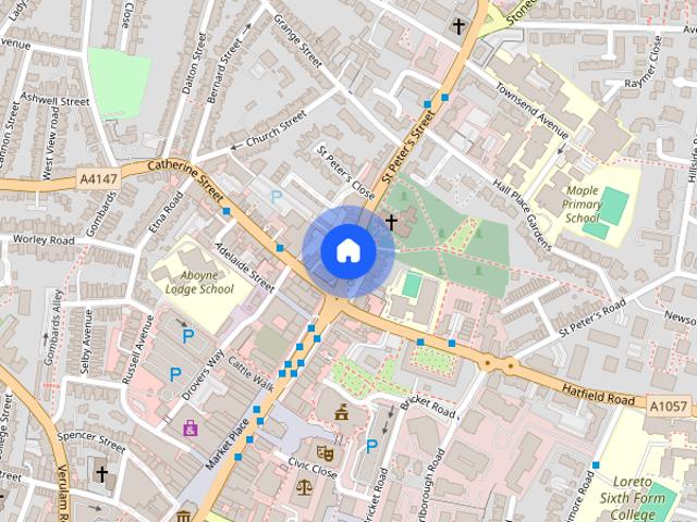 St. Peters Street, St. Albans, Hertfordshire, AL1