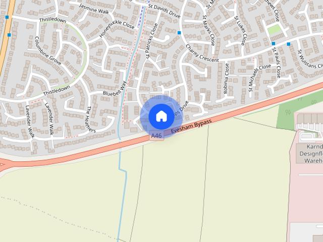 St Philips Drive, Evesham, WR11