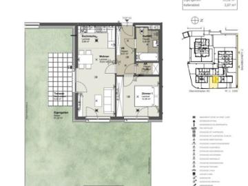 Flat for sale in 3100 - Garten, Balkon