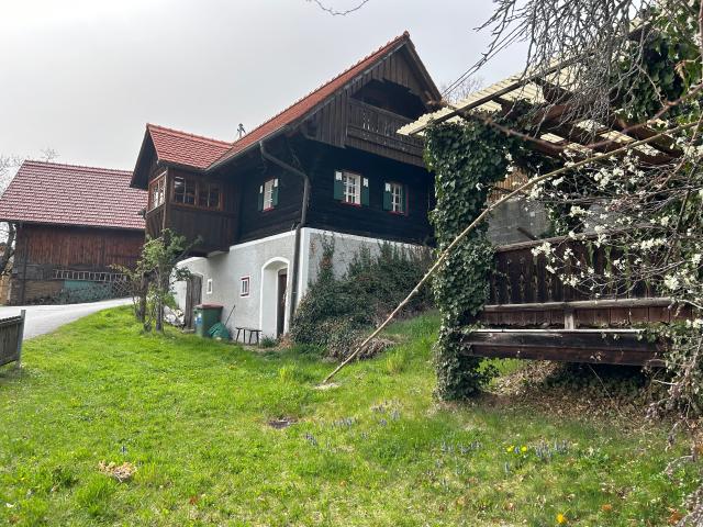 St. Stefan: Rarität! Weststeirisches Kellerstöckl mit traumhafter Aussicht Nähe St. Stefan ob Stainz !