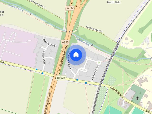 Stonebridge Field, Eton, Windsor, Berkshire, SL4