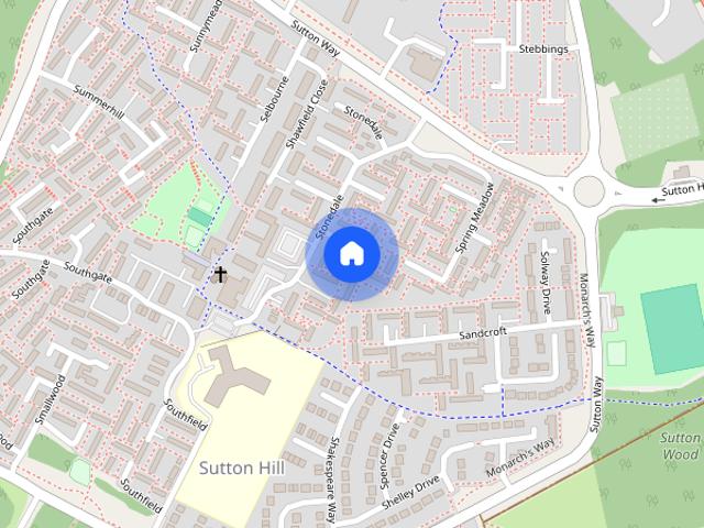 Stonedale, Sutton Hill, TF7