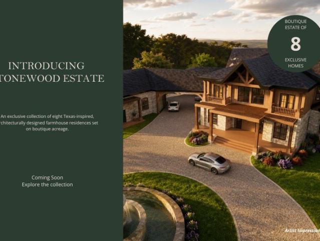 Stonewood Estate | A Rare Collection of Eight Texas Inspired Acreage Residences