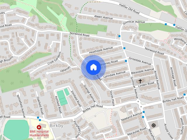 Storths Road, Huddersfield, West Yorkshire, UK, HD2