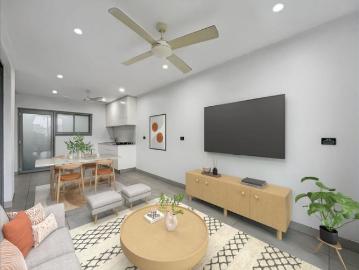 STATEMENT LIVING WITH BASEMENT PARKING!