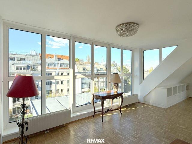Statement statt Standard Dachgeschoss Maisonette im 18. Bezirk!