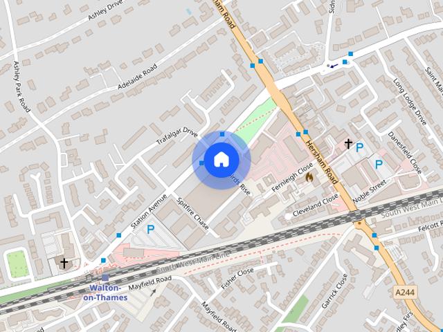 Station Avenue, Walton On Thames, Surrey, KT12