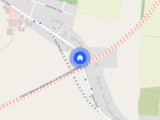 Station Road, Waddington