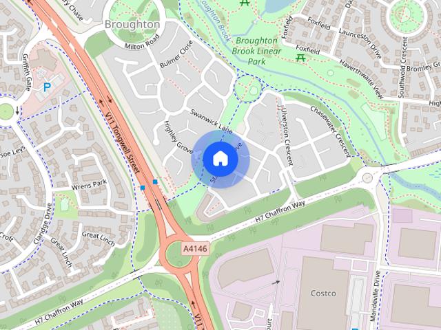 Staverton Grove, Broughton, Milton Keynes, Buckinghamshire, MK10