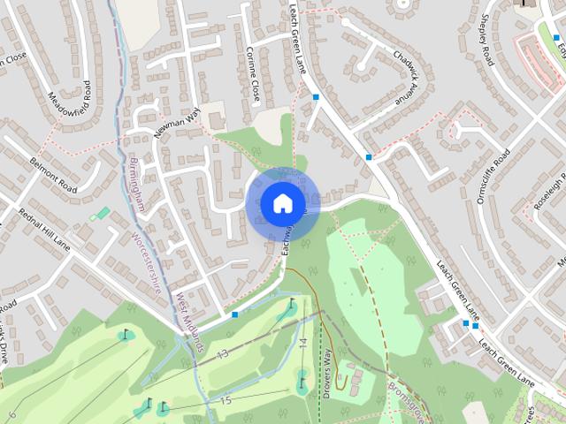 Stacey Grange Gardens, Birmingham, B45
