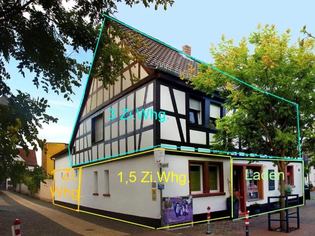 Stadtmitte vollvermietet Haus mit 3 Wohnungen und 1 Praxis