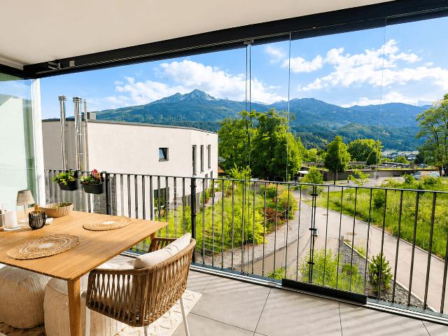 Stadtnah und Naturnah wohnen mit Bergblick!