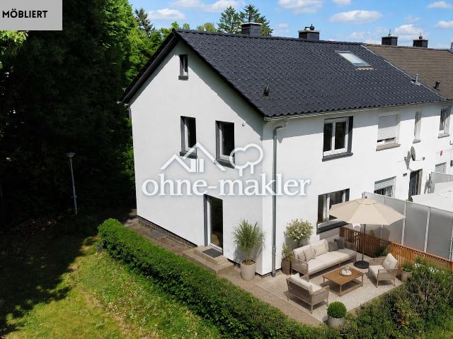 Stadtnah wohnen im Grünen, Reihenendhaus in Gießen Süd