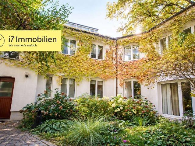 Stadthaus im Garten eines Jugendstil Ensemble 2 Eigentumswohnungen