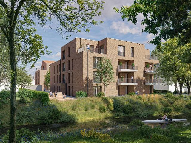Stadtleben trifft Wasser: 3 Zimmer Penthouse an der Oker im Herzen Wolfenbüttels