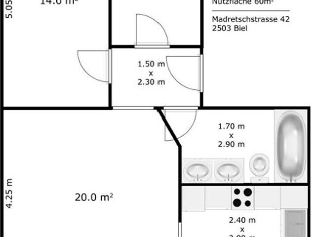 Städtlich wohnen in Biel