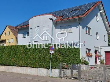 Stadtvilla mit Wellnessbereich, Einliegerwohnung und Doppelgarage in Kornwestheim