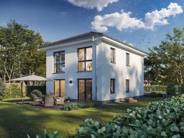 Stadtvilla in Massivbauweise zu verkaufen Grundstück bereits vorhanden