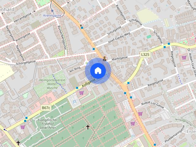 Stadtwohnung/St. Leonhard/Kossgasse ab 1.12.2026 mit Lift + Loggia + Parkplatz /geringe Kaution