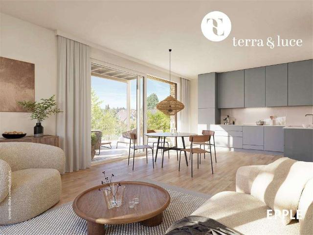 Stadtwohnen mit idyllischem Garten: 4 Zimmer Neubauwohnung in der Heidelberger Görresstraße
