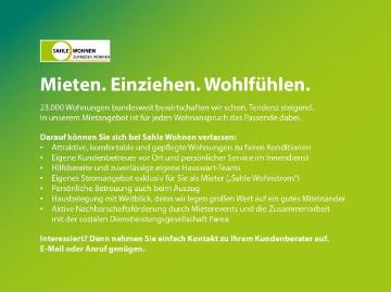Stadtzentrale 3 Zimmer Wohnung mit sonnigem Balkon