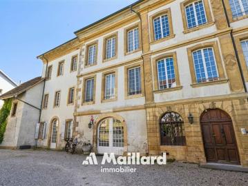 Stadtzentrum von Yverdon – 4,5 Zimmer im Erdgeschoss