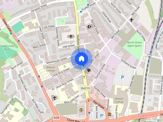 Stafford Street, Walsall, West Midlands, WS2