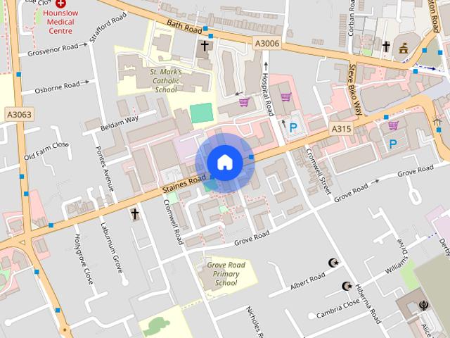 Staines Road, Hounslow, TW3