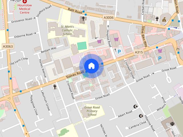 Staines Road, Hounslow, TW3