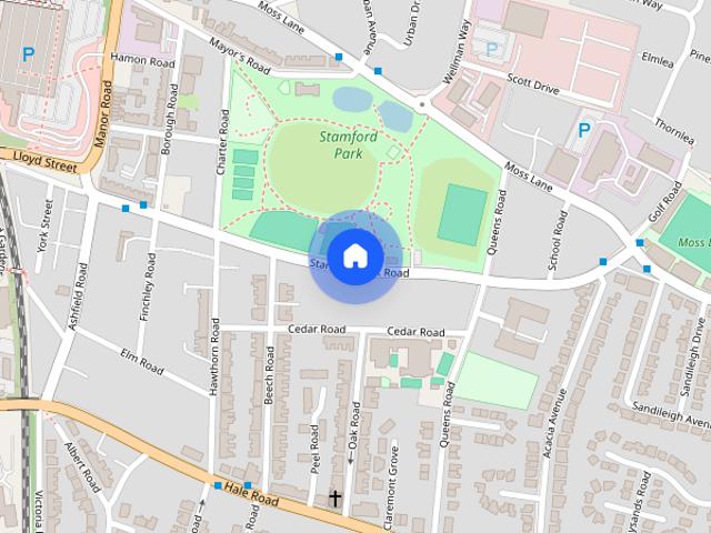 Stamford Park Road, Altrincham, Cheshire, WA15