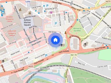 Ashton-Under-Lyne, Tameside county, North West England