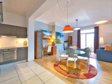 Standing 1B apartment fully furnished +terrace