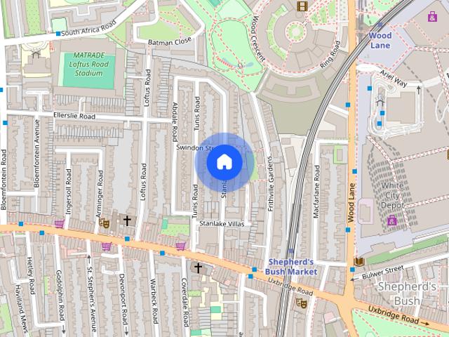 Stanlake Road, Shepherds Bush, W12, London