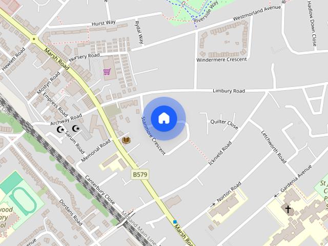 Stanmore Crescent, Luton, Bedfordshire, LU3