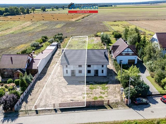 Zapraszam do obejrzenia domu bliźniaczego 122,8 m² z dużą działką 1065 m²