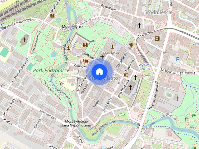 Stare Miasto Starówka – Centrum | 2 Niezależne Pokoje | Parking 46m